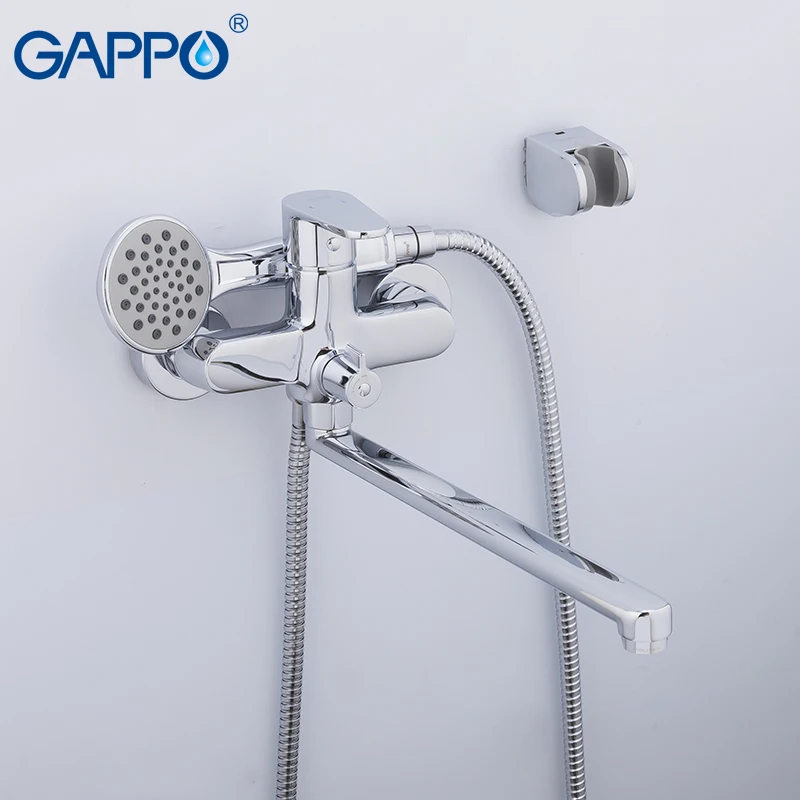 GAPPO Bathtub faucet Wall mounted bathroom sink faucet torneira with long spout single handle bathtub mixer in handshow
GAPPO Bathtub faucet Wall mounted bathroom sink faucet torneira with long spout single handle bathtub mixer in handshow