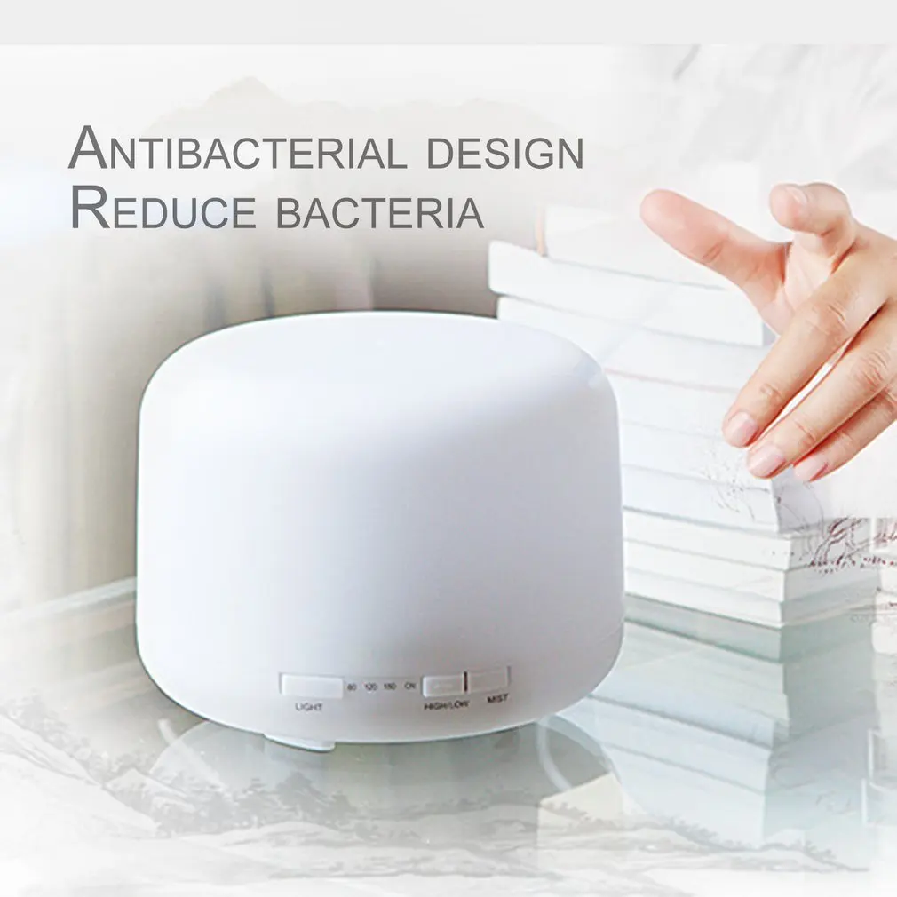 Ultrasonic Humidifier 500ml Mist Diffuser Sprayer Office Home Desktop Purifier Night Light LED Air Humidifier Mute Operation
Ultrasonic Humidifier 500ml Mist Diffuser Sprayer Office Home Desktop Purifier Night Light LED Air Humidifier Mute Operation