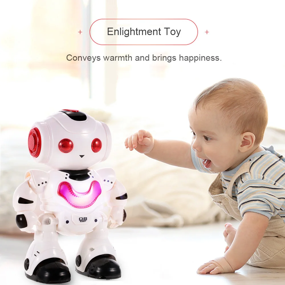 RC Robot Dancing Smart Robots Music LED Lights Educational Enlightment Dance Toys for Kids Children
RC Robot Dancing Smart Robots Music LED Lights Educational Enlightment Dance Toys for Kids Children