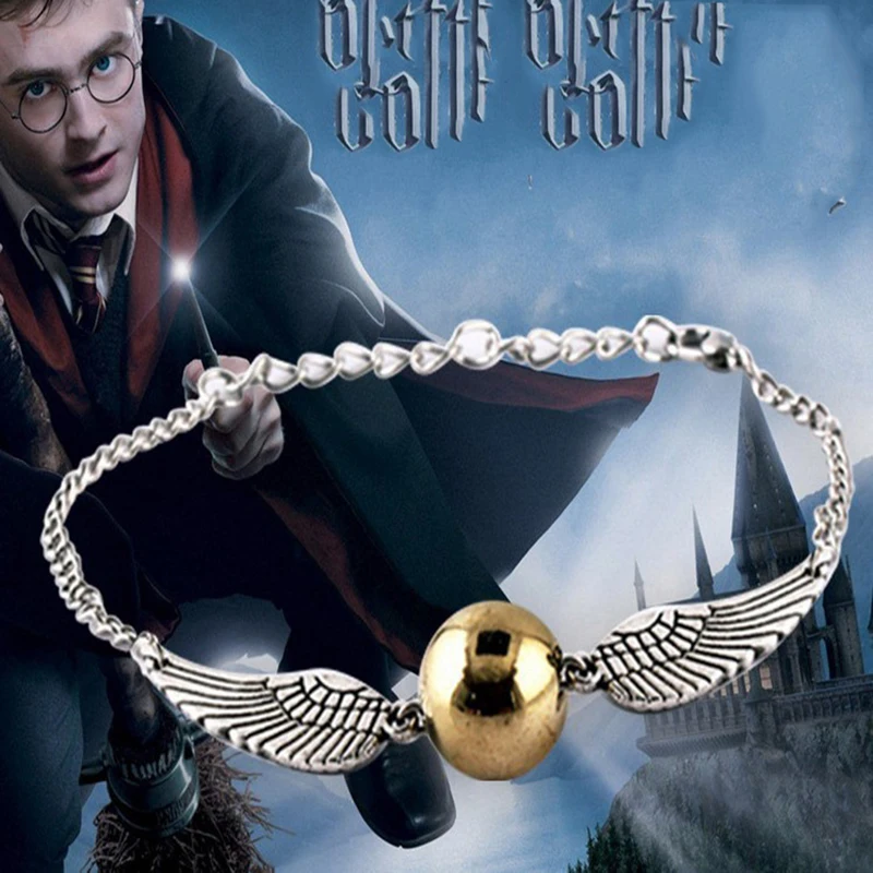 Fashion Trendy Jewelry Chic Free Shipping Movie Harry Bracelet Quidditch Golden Snitch Pocket Bracelets 2 Colors Drop Shipping
Fashion Trendy Jewelry Chic Free Shipping Movie Harry Bracelet Quidditch Golden Snitch Pocket Bracelets 2 Colors Drop Shipping