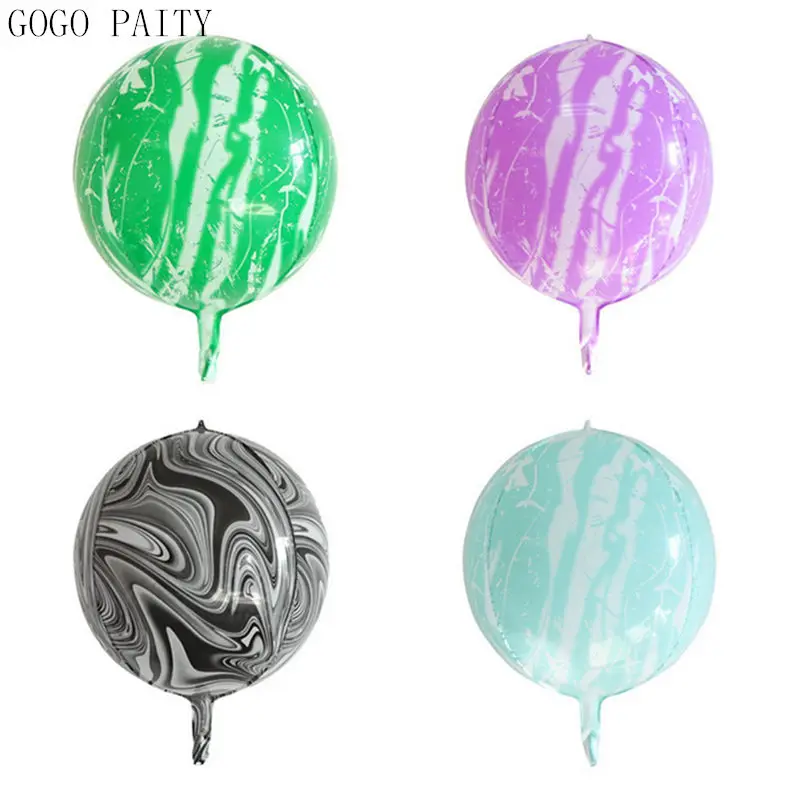 GOGO PAITY New 22-inch agate color 4D ball aluminum balloon holiday party wedding layout decoration balloon wholesale
GOGO PAITY New 22-inch agate color 4D ball aluminum balloon holiday party wedding layout decoration balloon wholesale