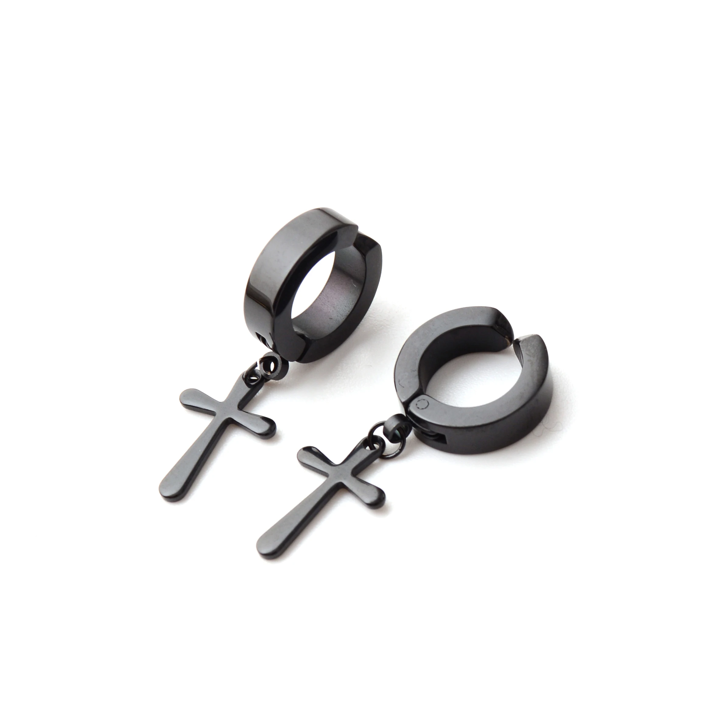Korean stars Stainless steel cross stud earrings earring wholesale cross ear clip
Korean stars Stainless steel cross stud earrings earring wholesale cross ear clip