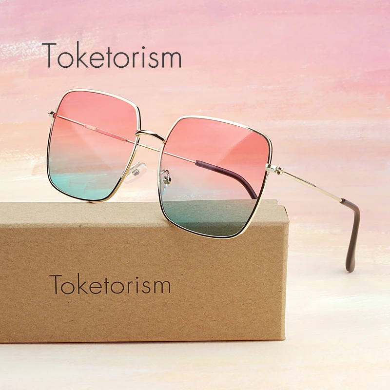 Toketorism 2019 fashion glasses brand designer gradient UV400 lenses woman sunglasses 881
Toketorism 2019 fashion glasses brand designer gradient UV400 lenses woman sunglasses 881