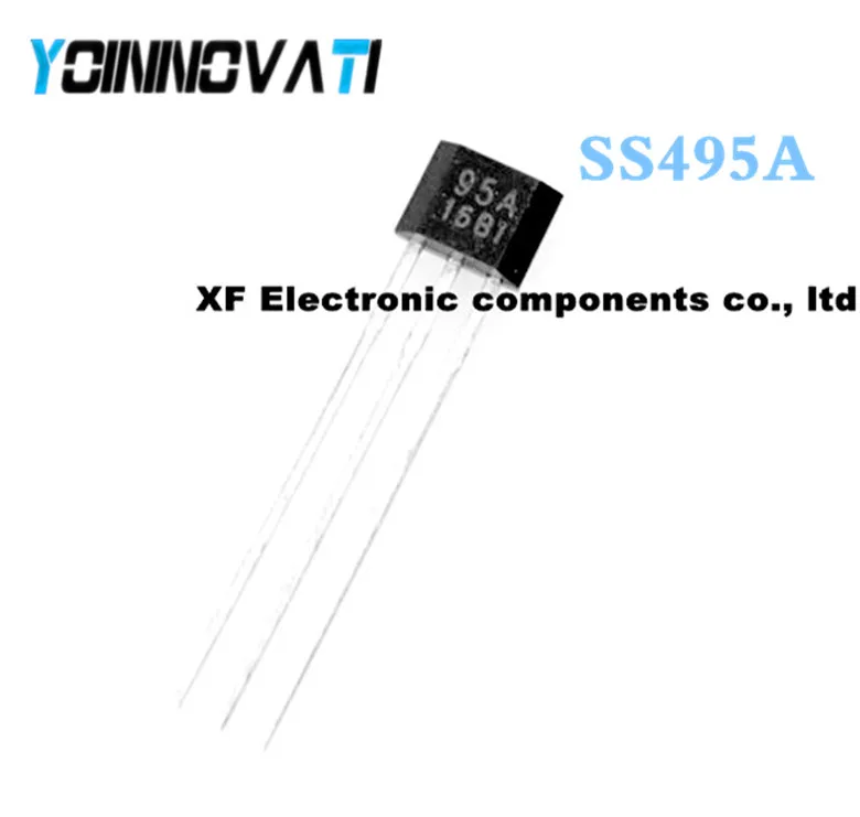 

Free Shipping 10pcs/lot SS495 SS495A Proximity Detector SENSOR SS HALL EFFECT RATIOMETRC Best quality