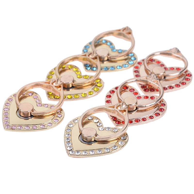 Diamond Phone Holder Love Heart Finger Ring Stand For Smartphone Rotatable Support Bracket Smart Phone Holder Stand
Diamond Phone Holder Love Heart Finger Ring Stand For Smartphone Rotatable Support Bracket Smart Phone Holder Stand