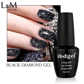 ibdgel 9pcs/lot Nail Gel Polish Shiny Glitter shinning black diamond Series Hight quality Nails Glue Polish Nails Glue UV/LED
ibdgel 9pcs/lot Nail Gel Polish Shiny Glitter shinning black diamond Series Hight quality Nails Glue Polish Nails Glue UV/LED