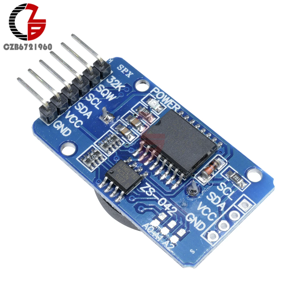 DS3231 Time Clock Module AT24C32 IIC Precision RTC Real Time Clock Memory Board for Arduino New Original
DS3231 Time Clock Module AT24C32 IIC Precision RTC Real Time Clock Memory Board for Arduino New Original