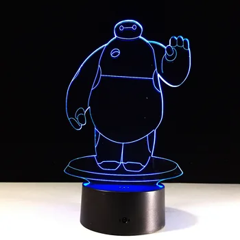 Cartoon Animal 3D Night Light 7 Color Change usb LED Table Lamp Touch Remote Control Kids Gift Bedroom Decoration
Cartoon Animal 3D Night Light 7 Color Change usb LED Table Lamp Touch Remote Control Kids Gift Bedroom Decoration