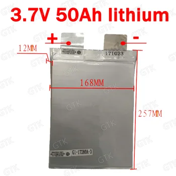 GTK lithium 3.7v 50Ah li ion battery 3C 150A discharge for DIY 36V 48V Solar energy storage scooter Golf cart bakfiets Van crane
GTK lithium 3.7v 50Ah li ion battery 3C 150A discharge for DIY 36V 48V Solar energy storage scooter Golf cart bakfiets Van crane