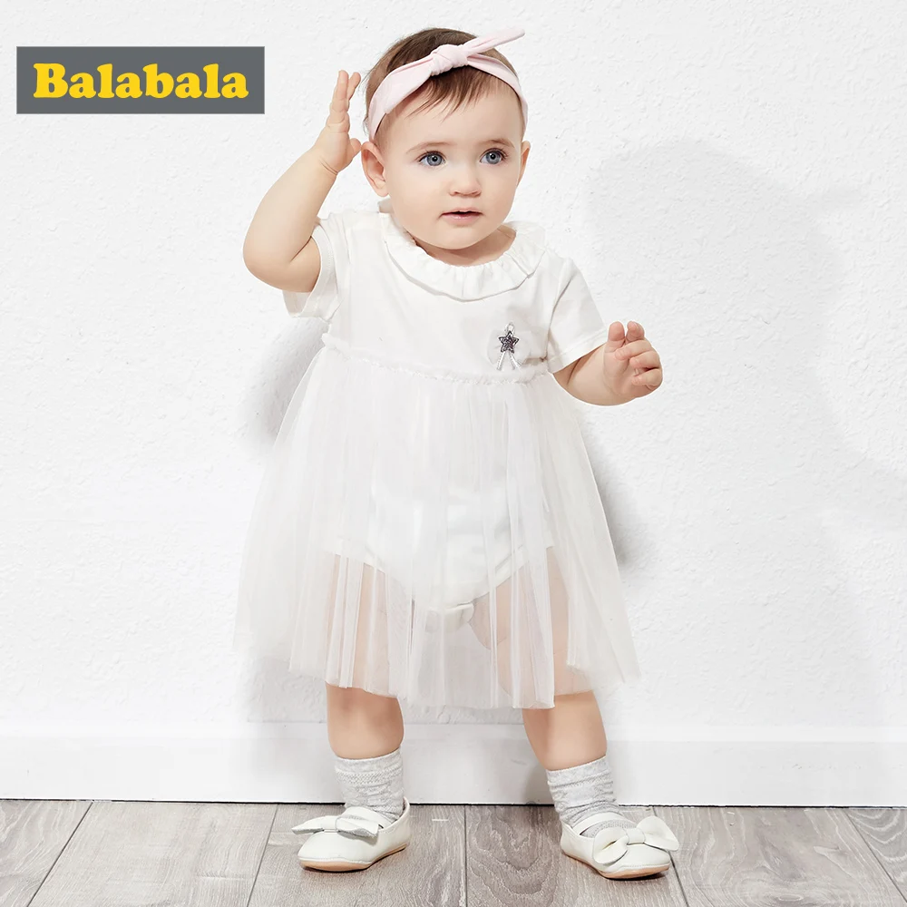 BalabalaBaby/платье принцессы Летнее праздничное платье для маленьких девочек в