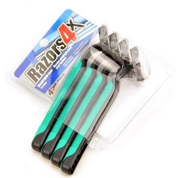 High Quality AAA+ 4pcs/Pack Men's stainless steel Razor Unisex Shaver Blades Hair removal device Shaving Blades with retail box
High Quality AAA+ 4pcs/Pack Men's stainless steel Razor Unisex Shaver Blades Hair removal device Shaving Blades with retail box