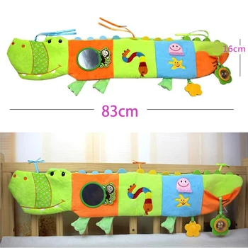 Cute Cartoon Crocodile Bumpers 0-1 Years Old Baby Toys Early Learning Educational Multifunction Cloth Doll Books Bed Bumper
Cute Cartoon Crocodile Bumpers 0-1 Years Old Baby Toys Early Learning Educational Multifunction Cloth Doll Books Bed Bumper