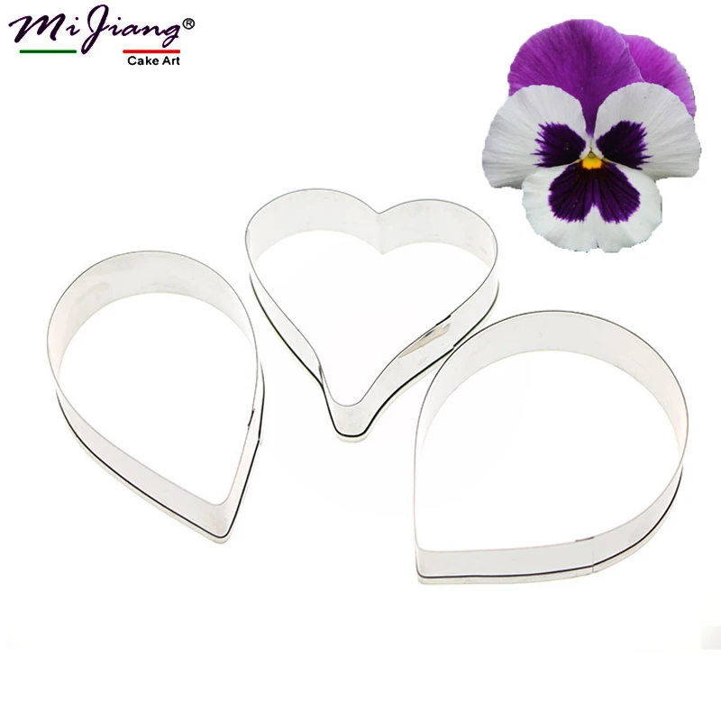 Mijiang Pansy Flower Mold Cake Fondant Cookie Cutter Set Pastry Baking Decorating Tool Christmas DIY Kitchen Accessories A383
Mijiang Pansy Flower Mold Cake Fondant Cookie Cutter Set Pastry Baking Decorating Tool Christmas DIY Kitchen Accessories A383