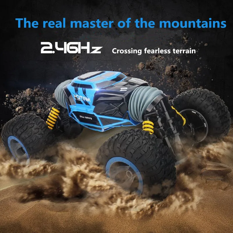 2.4GHz RC Car 4WD Double-sided Cars Truck One Key Transformation All-terrain Vehicle Climbing Double Side Remote Control Toys
2.4GHz RC Car 4WD Double-sided Cars Truck One Key Transformation All-terrain Vehicle Climbing Double Side Remote Control Toys