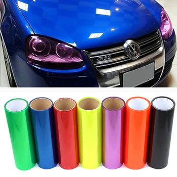 2017 NEW 30cm X 100cm Motorcycle Auto Car Light Headlight Taillight Color Tinting Film Adhesive Transparent Sticker
2017 NEW 30cm X 100cm Motorcycle Auto Car Light Headlight Taillight Color Tinting Film Adhesive Transparent Sticker