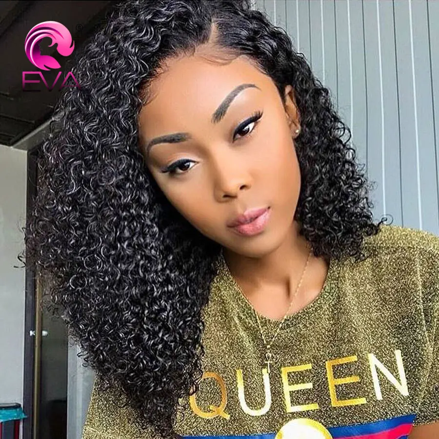 Curly 13x6 Lace Front Human Hair Wigs With Baby Hair Pre Plucked Lace Front Wigs For Women Black Brazilian Remy Hair Eva Hair
Curly 13x6 Lace Front Human Hair Wigs With Baby Hair Pre Plucked Lace Front Wigs For Women Black Brazilian Remy Hair Eva Hair