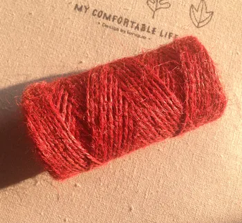 300meters Red Jute Twine 2 Ply Hemp Cord Rope,Gift Wrap/hang Tag/Package Craft String
300meters Red Jute Twine 2 Ply Hemp Cord Rope,Gift Wrap/hang Tag/Package Craft String