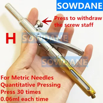 New Dental Orthodontic Gun Syringe Stainless steel Quantitative Press Type Syringe Dental Surgical Instrument Oral Care 1.8ml
New Dental Orthodontic Gun Syringe Stainless steel Quantitative Press Type Syringe Dental Surgical Instrument Oral Care 1.8ml