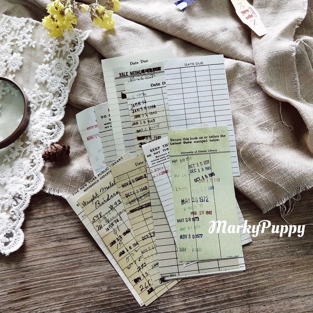 16pc/lot Vintage Library Card Junkjournal Material Paper retro bill stub Decorative Sticker DIY Scrapbooking planner Diary Album
16pc/lot Vintage Library Card Junkjournal Material Paper retro bill stub Decorative Sticker DIY Scrapbooking planner Diary Album