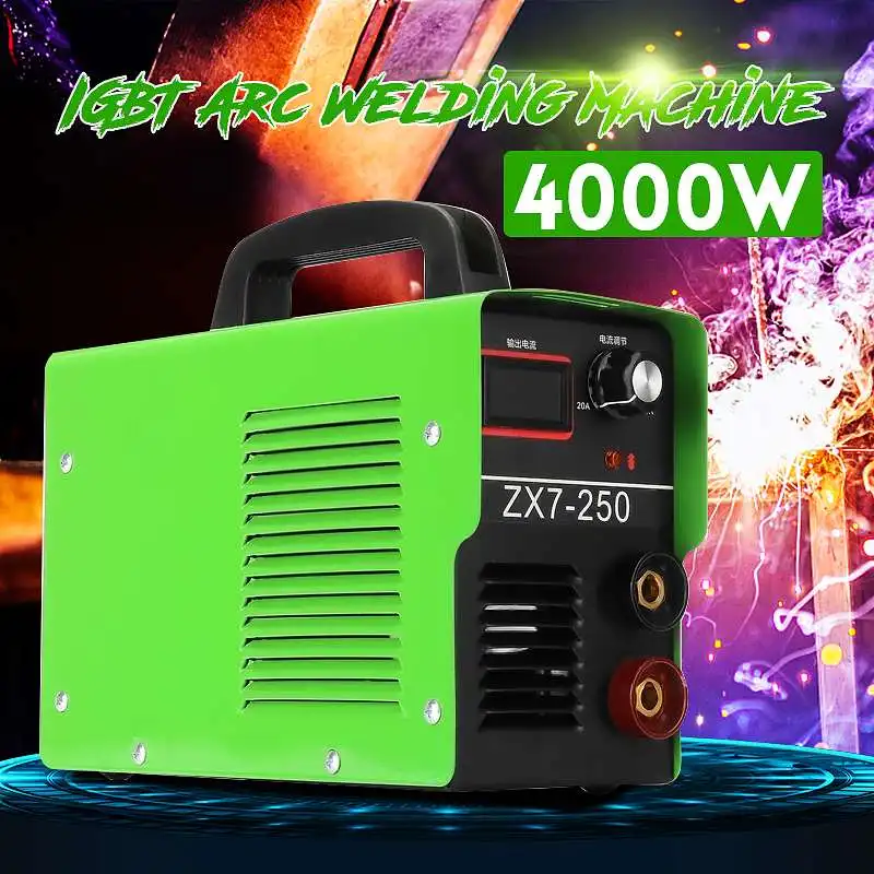1PC ZX7-250 20A-200A 4000W Handheld Mini IGBT Inverter Electric Welding Machine 220V Arc Welders Inverter Machine Tool
1PC ZX7-250 20A-200A 4000W Handheld Mini IGBT Inverter Electric Welding Machine 220V Arc Welders Inverter Machine Tool
