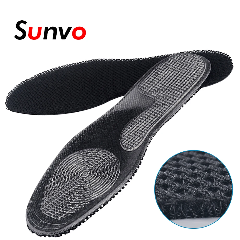 Sunvo Breathable Nylon Insoles Shock Absorption Lightweight Deodorization Shoes Soles Cushion Pads for Women Men Casual Inserts
Sunvo Breathable Nylon Insoles Shock Absorption Lightweight Deodorization Shoes Soles Cushion Pads for Women Men Casual Inserts