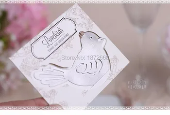 Wedding Favors and gifts Lovebirds Bookmarks Wedding Guest Gift Giveaway Presents for Bridal Shower 100pcs Free DHL/Fedex
Wedding Favors and gifts Lovebirds Bookmarks Wedding Guest Gift Giveaway Presents for Bridal Shower 100pcs Free DHL/Fedex
