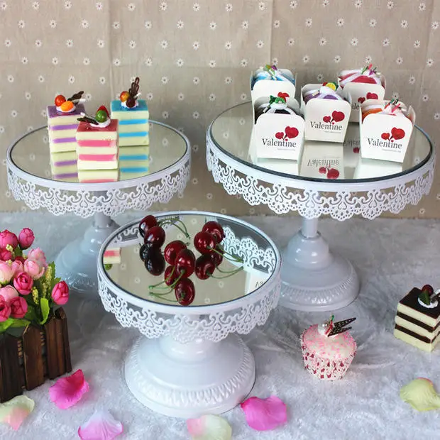white metal glass cake stand set 8''/10''/12''cake accessory dessert tray Festive&even & Party Supplies supplier
white metal glass cake stand set 8''/10''/12''cake accessory dessert tray Festive&even & Party Supplies supplier