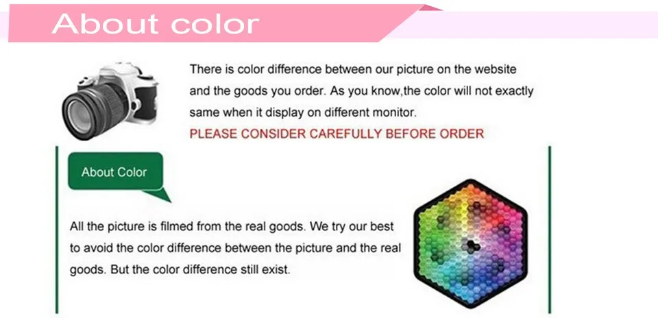 about color