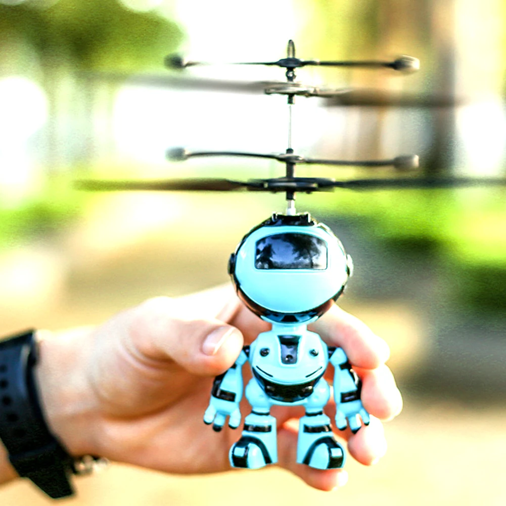 Drone With LED Light RC Helicopter Gift Hand Control Kids Robot Design Toys Quadcopter Flying Infrared Induction Outdoor Game
Drone With LED Light RC Helicopter Gift Hand Control Kids Robot Design Toys Quadcopter Flying Infrared Induction Outdoor Game