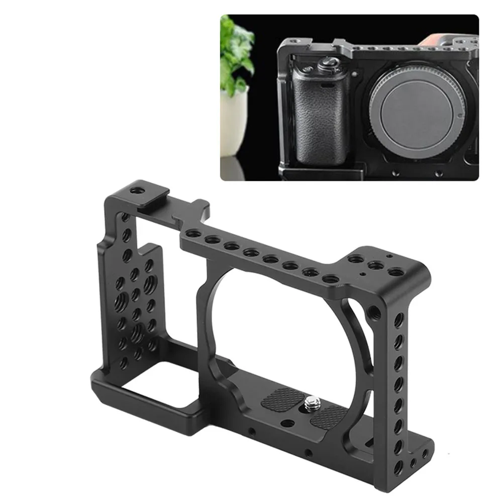 Video Camera Cage Stabilizer Rig Protective Case Cover for Sony A6000 A6300 NEX7 ILDC to Mount Microphone Monitor Tripod Light
Video Camera Cage Stabilizer Rig Protective Case Cover for Sony A6000 A6300 NEX7 ILDC to Mount Microphone Monitor Tripod Light