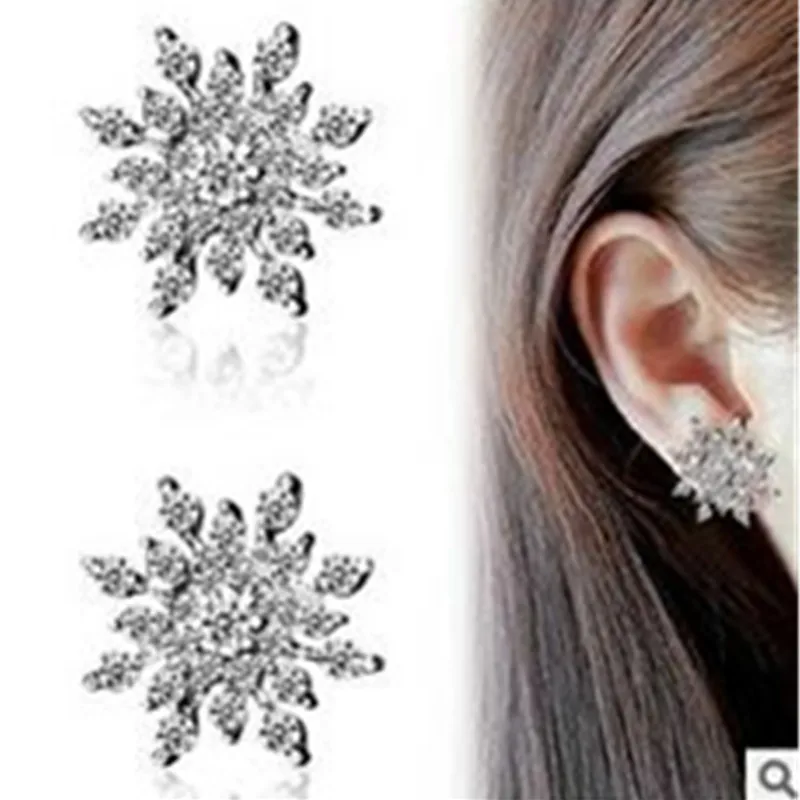 YIERMEI Hot Fashion Brincos Girls Earing Bijoux Sliver Snowflake Stud Earrings925 For Women Wedding Jewelry Earings Wholesale
YIERMEI Hot Fashion Brincos Girls Earing Bijoux Sliver Snowflake Stud Earrings925 For Women Wedding Jewelry Earings Wholesale