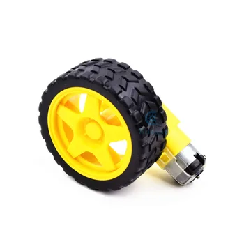 Adeept Smart Car Robot Plastic Tire Wheel with DC 3-6v Gear Motor for Arduino Freeshipping diy diykit
Adeept Smart Car Robot Plastic Tire Wheel with DC 3-6v Gear Motor for Arduino Freeshipping diy diykit