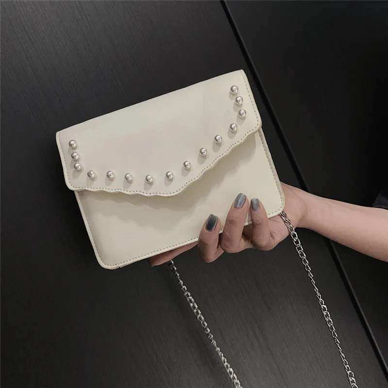 2019 New Style Fashion Women Girl Pearl Chains Messenger Bags Lady PU Leather Handbag Cross Body Bag Shoulder Bag
2019 New Style Fashion Women Girl Pearl Chains Messenger Bags Lady PU Leather Handbag Cross Body Bag Shoulder Bag