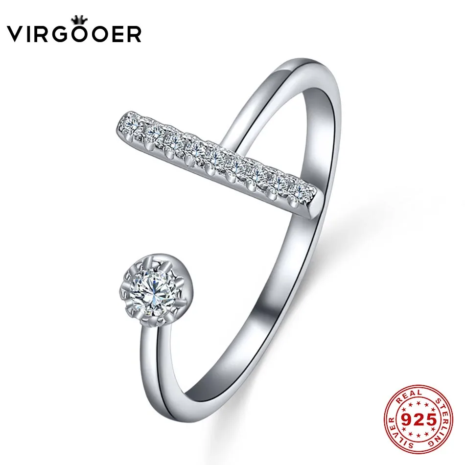 Virgooer S925 Sterling Silver Jewelry Lady Open Silver Ring Korean Jewelry Ring Simple Wedding Ring Valentine'S Gift For Women
Virgooer S925 Sterling Silver Jewelry Lady Open Silver Ring Korean Jewelry Ring Simple Wedding Ring Valentine'S Gift For Women