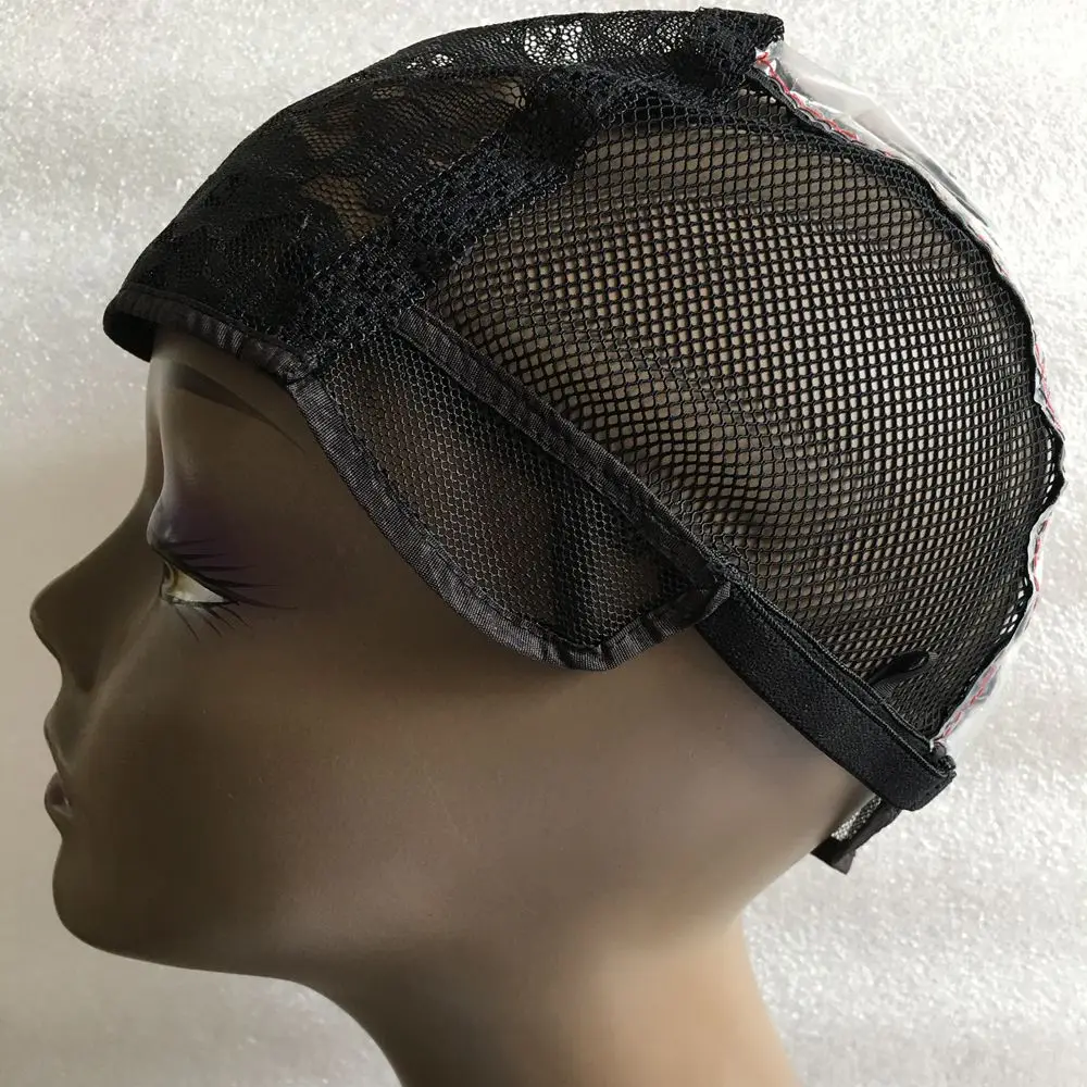 5PCS 3 size Black Korean lace cap wig making cap plastic wig caps with adjustable strap for wigs
5PCS 3 size Black Korean lace cap wig making cap plastic wig caps with adjustable strap for wigs