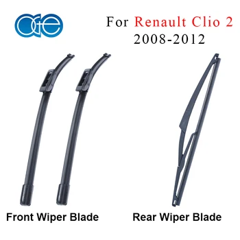 Oge Front And Rear Wiper Blade For Renault Clio 2 Campus 2008 2009 2010 2011 2012 High-Quality Silicone Rubber Car Accessories
Oge Front And Rear Wiper Blade For Renault Clio 2 Campus 2008 2009 2010 2011 2012 High-Quality Silicone Rubber Car Accessories