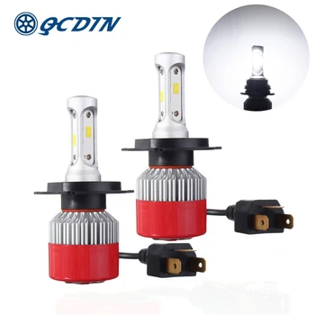QCDIN 2Pcs Car Headlight H4 H7 H11 H13 9005 9007 6000K White Light 60W 3600LM Ultra Bright Waterproof Fog Light Car Headlamp 
QCDIN 2Pcs Car Headlight H4 H7 H11 H13 9005 9007 6000K White Light 60W 3600LM Ultra Bright Waterproof Fog Light Car Headlamp