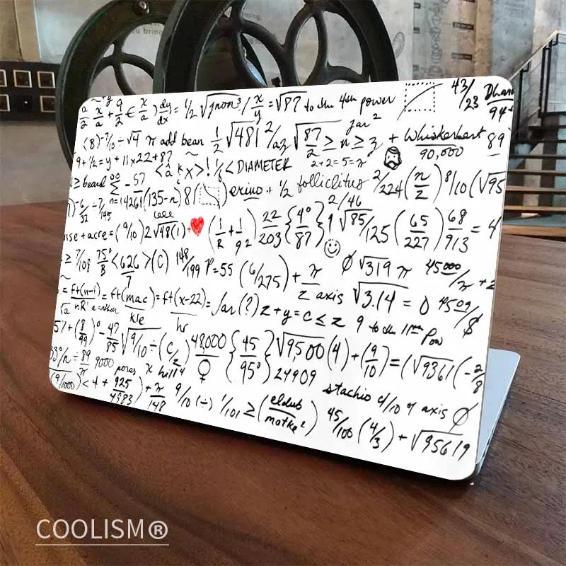 Math Formula Scrawl Laptop Skin for Macbook Decal Pro Air Retina 11 12 13 15 inch HP Mac Book Full Cover Protective Skin Sticker
Math Formula Scrawl Laptop Skin for Macbook Decal Pro Air Retina 11 12 13 15 inch HP Mac Book Full Cover Protective Skin Sticker
