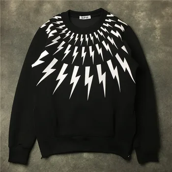 2018 NEW TOP best version lightning printing side zipper men Sweatshirts hip hop Fashion Casual unisex cotton Hoodies Black S-XL
2018 NEW TOP best version lightning printing side zipper men Sweatshirts hip hop Fashion Casual unisex cotton Hoodies Black S-XL