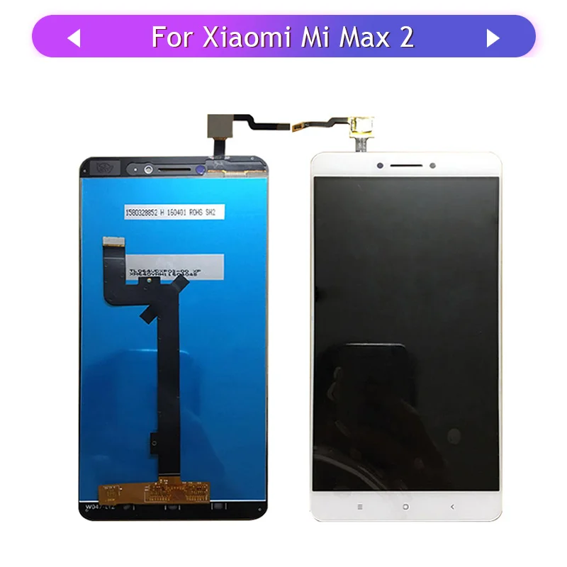 Screen For Xiaomi Mi Max 2 Max2 LCD Display Touch Assembly Glass Panel Digitizer Sensor | Мобильные телефоны и аксессуары