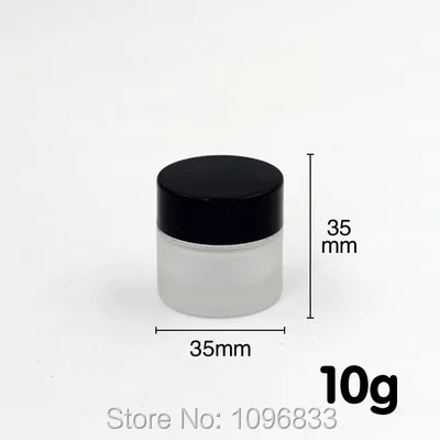 10G Frost Glass Jar Black Lid, 10g Glass Cream Jar, 10ml Empty Glass Jar, Cosmetic Packing Container, Cream Sample Jar, 40pc/lot
10G Frost Glass Jar Black Lid, 10g Glass Cream Jar, 10ml Empty Glass Jar, Cosmetic Packing Container, Cream Sample Jar, 40pc/lot