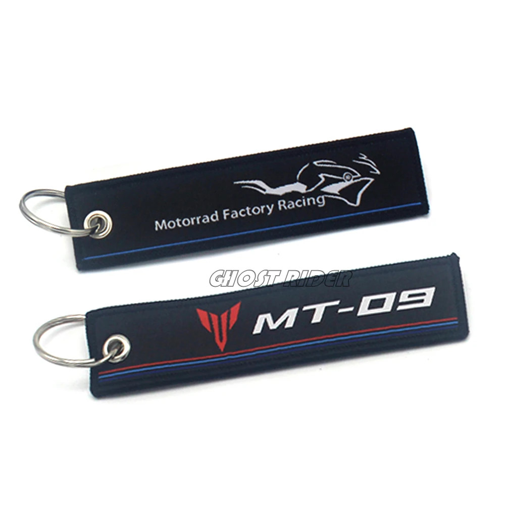 For Yamaha MT09 MT 09 MT-09 Motorcycle Embroidered Badge Keyring Embroidery Key Holder Chain Collection Keychain
For Yamaha MT09 MT 09 MT-09 Motorcycle Embroidered Badge Keyring Embroidery Key Holder Chain Collection Keychain