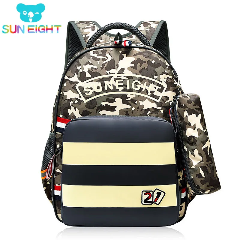 SUN EIGHT 15inch Kid Bag Boy Trvel Backpack School Backpack Pencil Case Gift Boy Shoulder Bag Children School Bags Camouflage
SUN EIGHT 15inch Kid Bag Boy Trvel Backpack School Backpack Pencil Case Gift Boy Shoulder Bag Children School Bags Camouflage