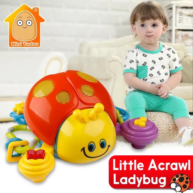 Electronic Pet Toys Crawling Little Ladybug With Light Baby Mobile Musical Toy Early Learning Educational Toys For Children Gift
Electronic Pet Toys Crawling Little Ladybug With Light Baby Mobile Musical Toy Early Learning Educational Toys For Children Gift