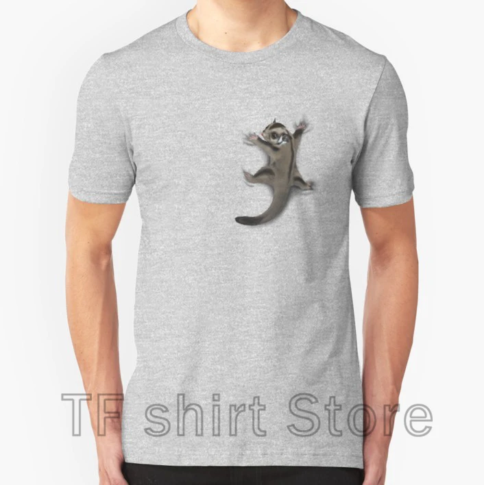Sugar Glider Clinger Men T shirt Women Casual tshirt funny print T-Shirt 100% cotton Short Sleeve O-neck tshirts
Sugar Glider Clinger Men T shirt Women Casual tshirt funny print T-Shirt 100% cotton Short Sleeve O-neck tshirts