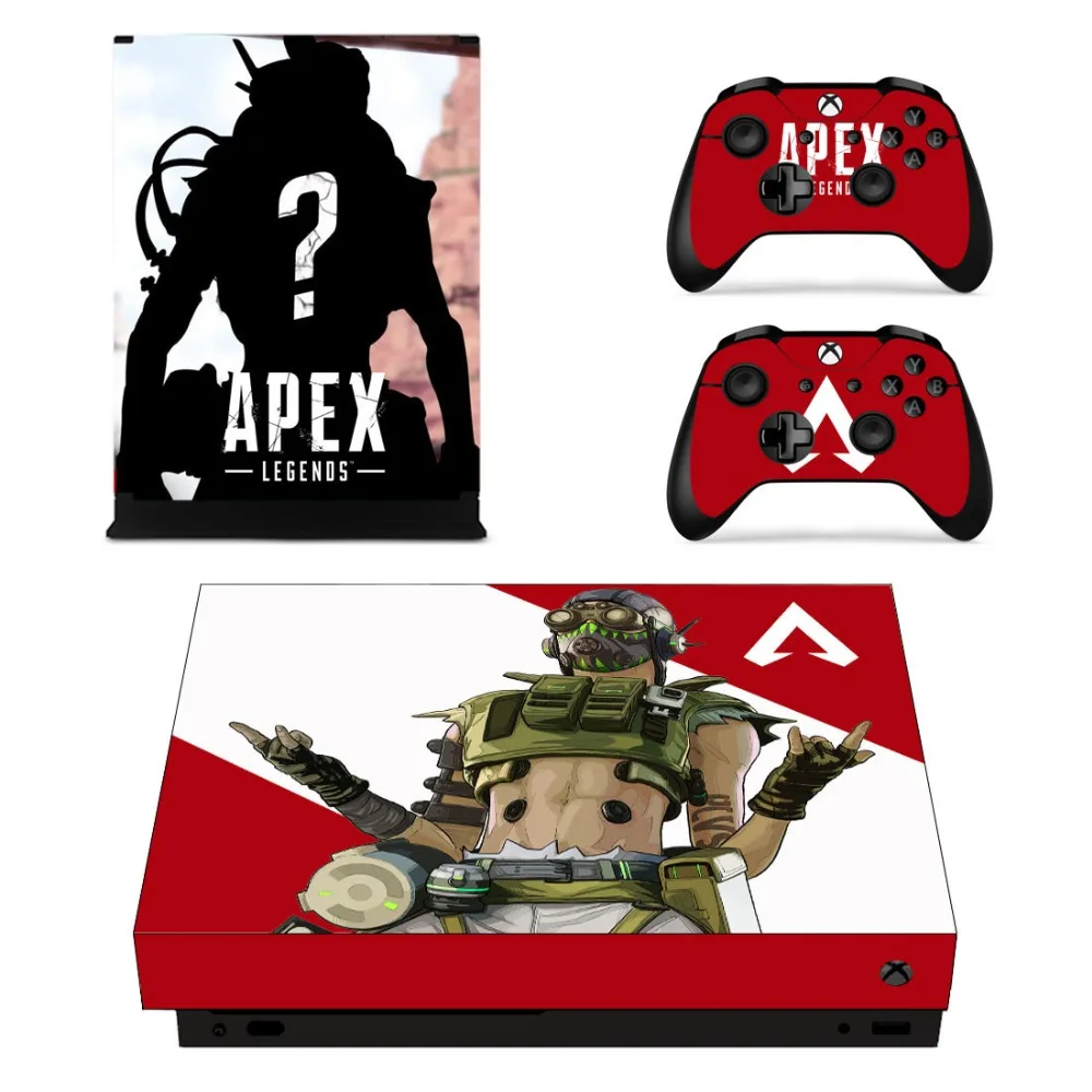 Game APEX Legends Skin Sticker Decal For Microsoft Xbox One X Console and 2 Controller For Xbox One X Skin Sticker Vinyl
Game APEX Legends Skin Sticker Decal For Microsoft Xbox One X Console and 2 Controller For Xbox One X Skin Sticker Vinyl