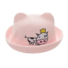 New 10-24 months baby cowboy hat cat ears baby Boy girl curling basin cap children spring summer sun shade straw hat 2MZ87
New 10-24 months baby cowboy hat cat ears baby Boy girl curling basin cap children spring summer sun shade straw hat 2MZ87