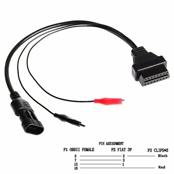car-detector 16Pin OBD2 to 3Pin OBD1 Diagnostic Adaptor Connector Cable For Fiat Alpha Romeo
car-detector 16Pin OBD2 to 3Pin OBD1 Diagnostic Adaptor Connector Cable For Fiat Alpha Romeo