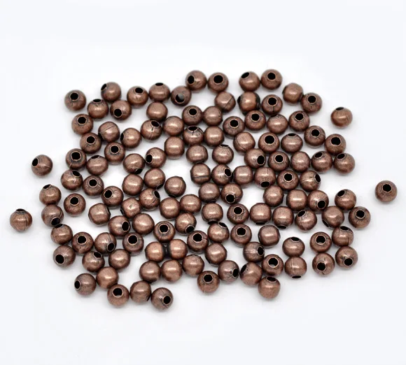 Free Shipping 500pcs Copper Tone Smooth Ball Spacer Beads 4mm Dia. Jewelry Making Findings Wholesale
Free Shipping 500pcs Copper Tone Smooth Ball Spacer Beads 4mm Dia. Jewelry Making Findings Wholesale