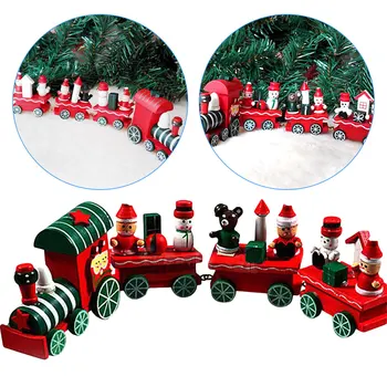 Christmas Mini Train Painted Wood with Santa/bear Xmas Kid Toys Children Gift ornament Christmas Decoration for home new year
Christmas Mini Train Painted Wood with Santa/bear Xmas Kid Toys Children Gift ornament Christmas Decoration for home new year